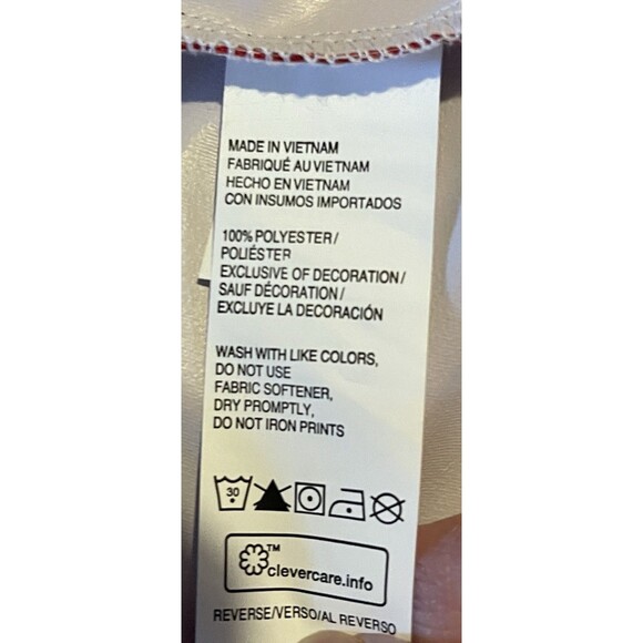 IZOD Golf Red & Navy Blue Embroidered Logo Full Zip Hydrashield Vest Men's M - Picture 6 of 8